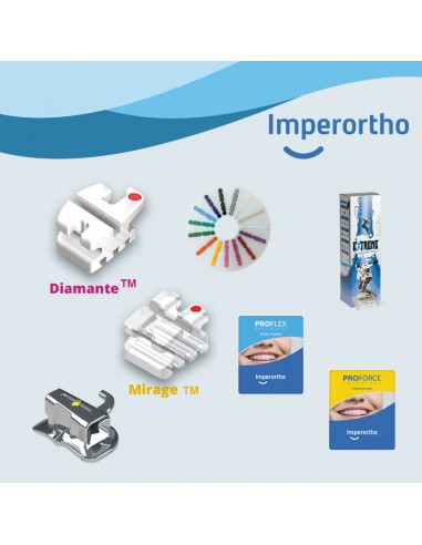 Kit Inicio 10 Casos Brackets Cerámicos
